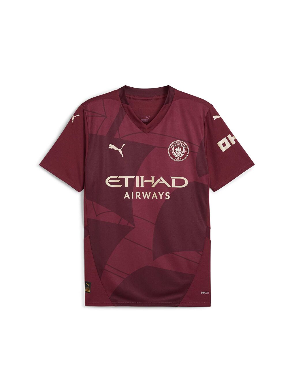 Bordo Manchester City 24/25 Erkek Üçüncü Forma-6