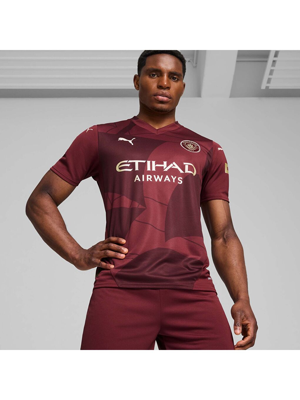 Bordo Manchester City 24/25 Erkek Üçüncü Forma-7