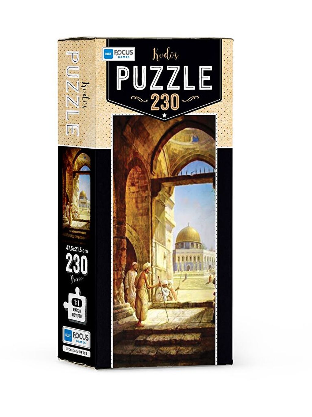 Blue Focus Karışık 230 Parça Puzzle - Kudüs - 1