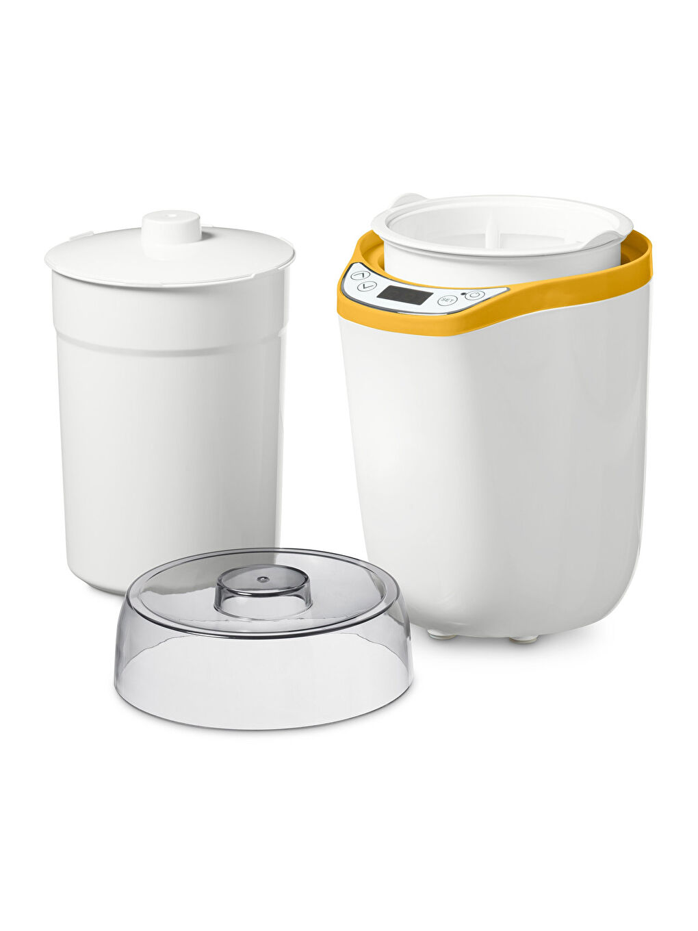 Beyaz Elektrikli Yoğurt ve Krem Peynir Hazırlayıcı-1