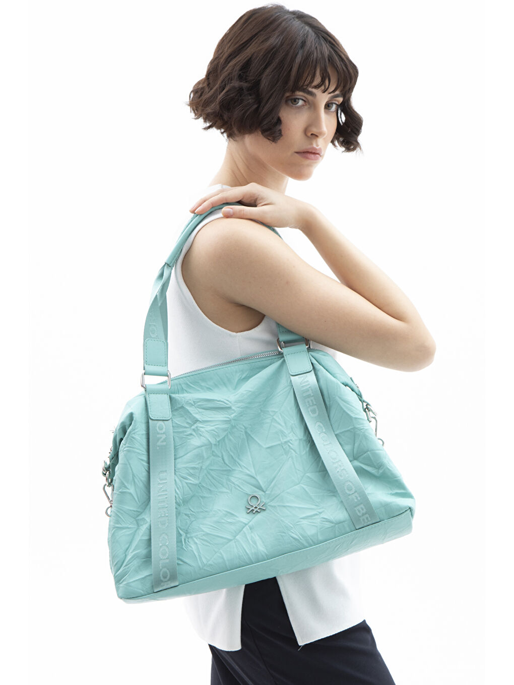 Yeşil Kadin Kol Çantasi Yeşi̇l BNT1470