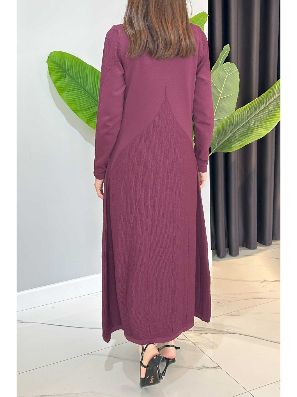 Elbise 1423 Mürdüm-2