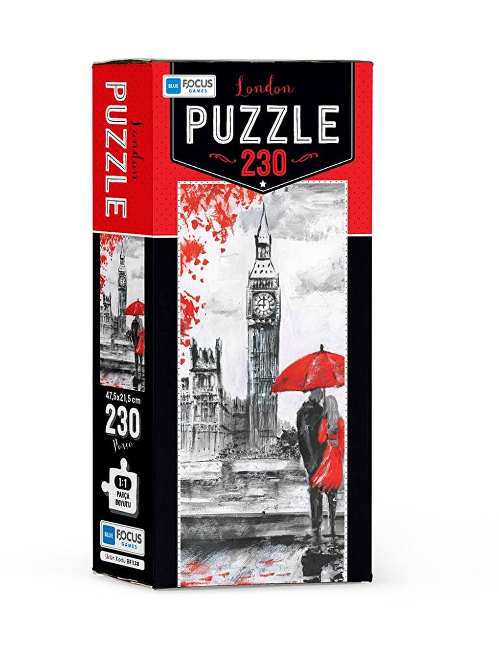 Blue Focus Karışık 230 Parça Puzzle - London - 1