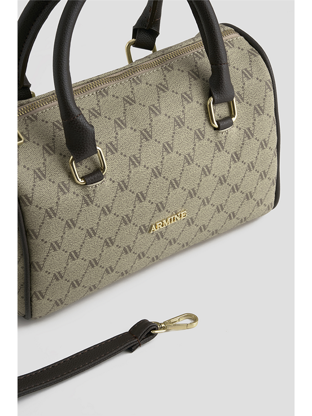 Bej Çanta Noktalı 25Yd7427 Vizon-2