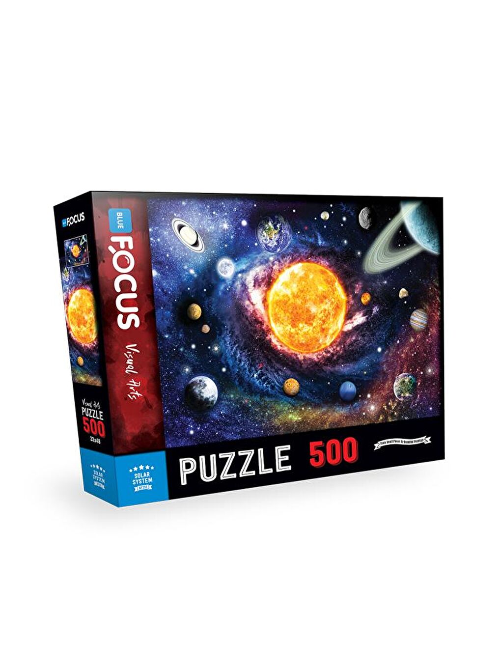 Blue Focus 500 Parça Puzzle - Güneş Sistemi (Solar System)