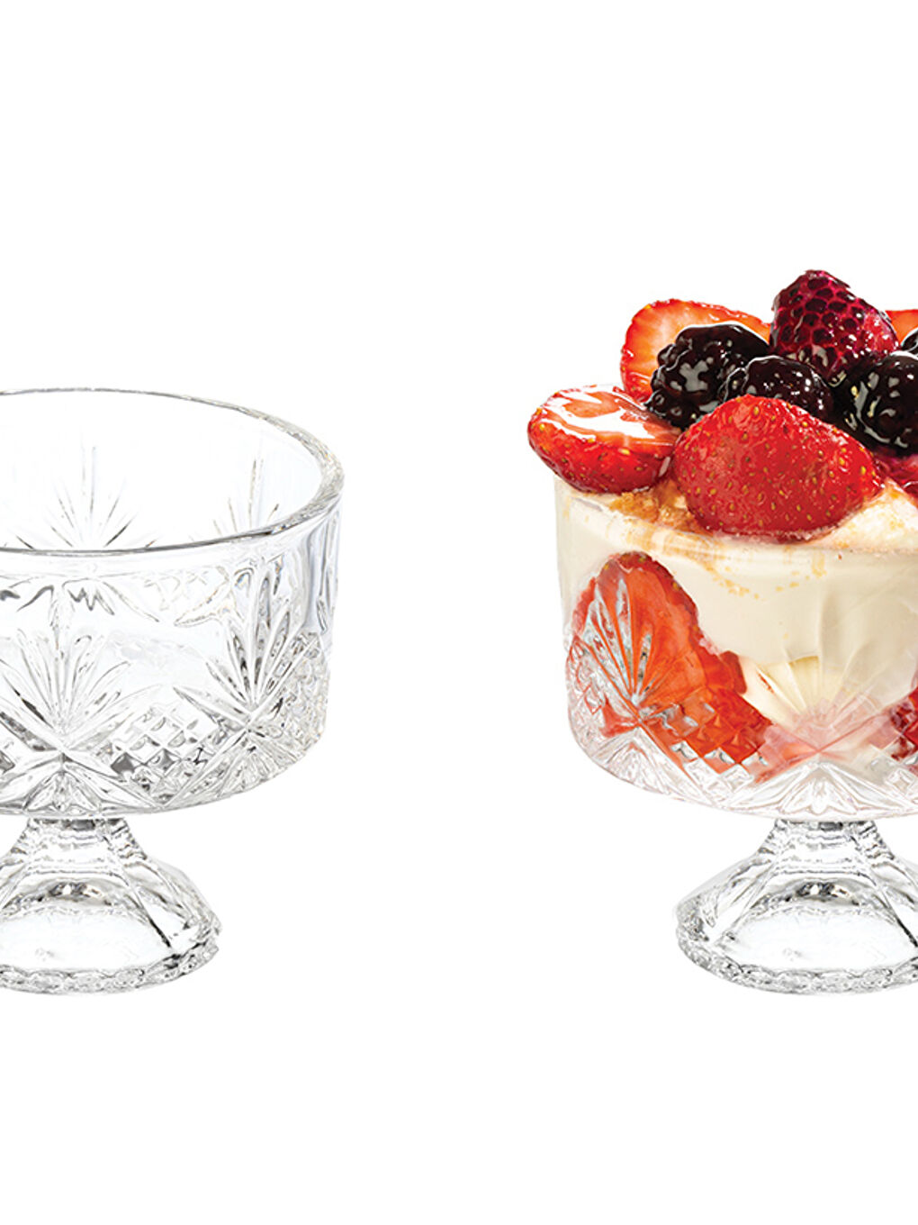 Renksiz Oria Cam 6'lı Cup-3