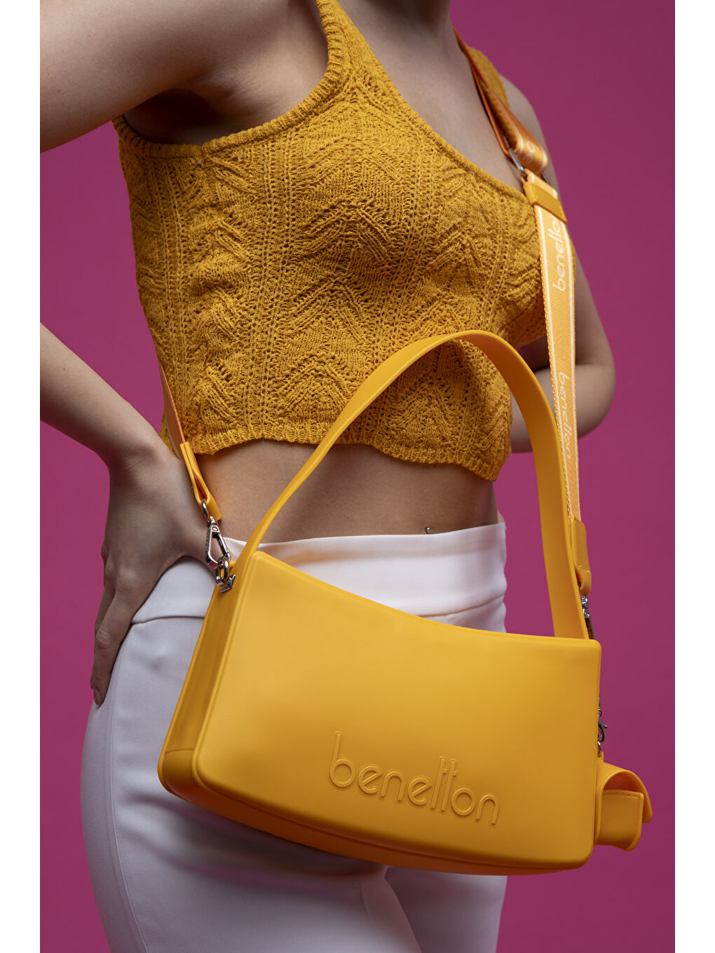 Sarı Kadin El Çantasi Sari BNT1467-1