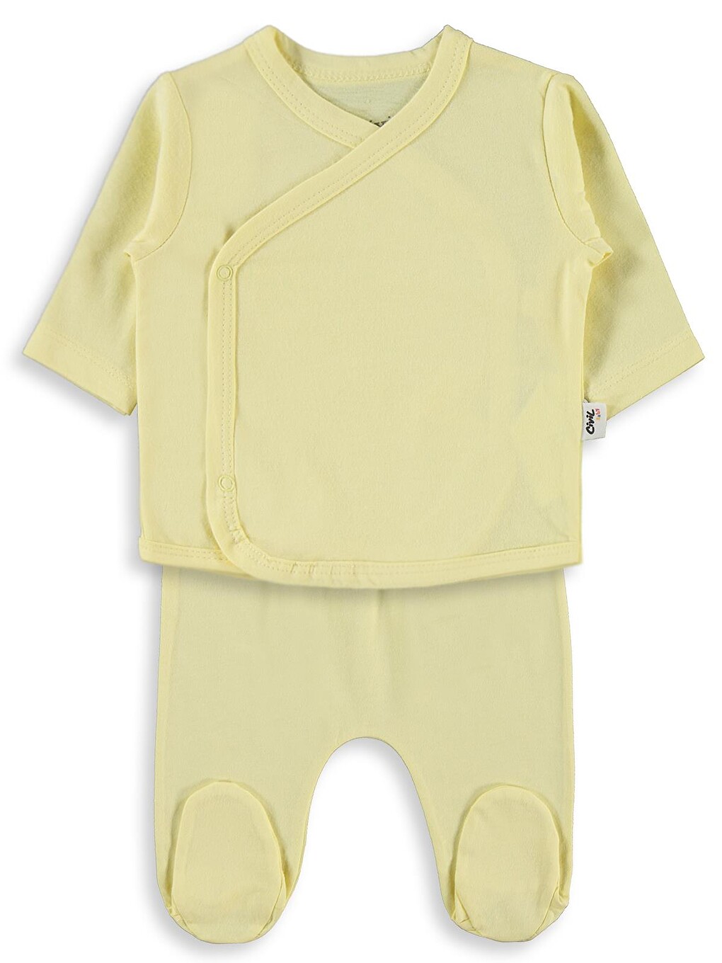 Baby Basic Zıbın Takımları - Sarı-3
