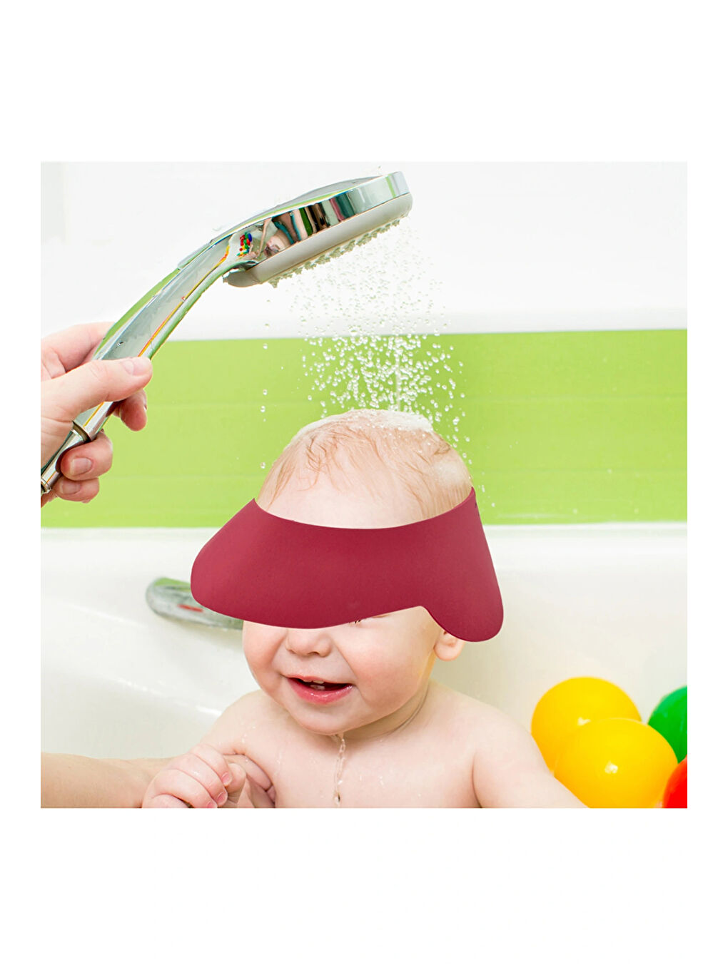 Banyo Siperi Kırmızı