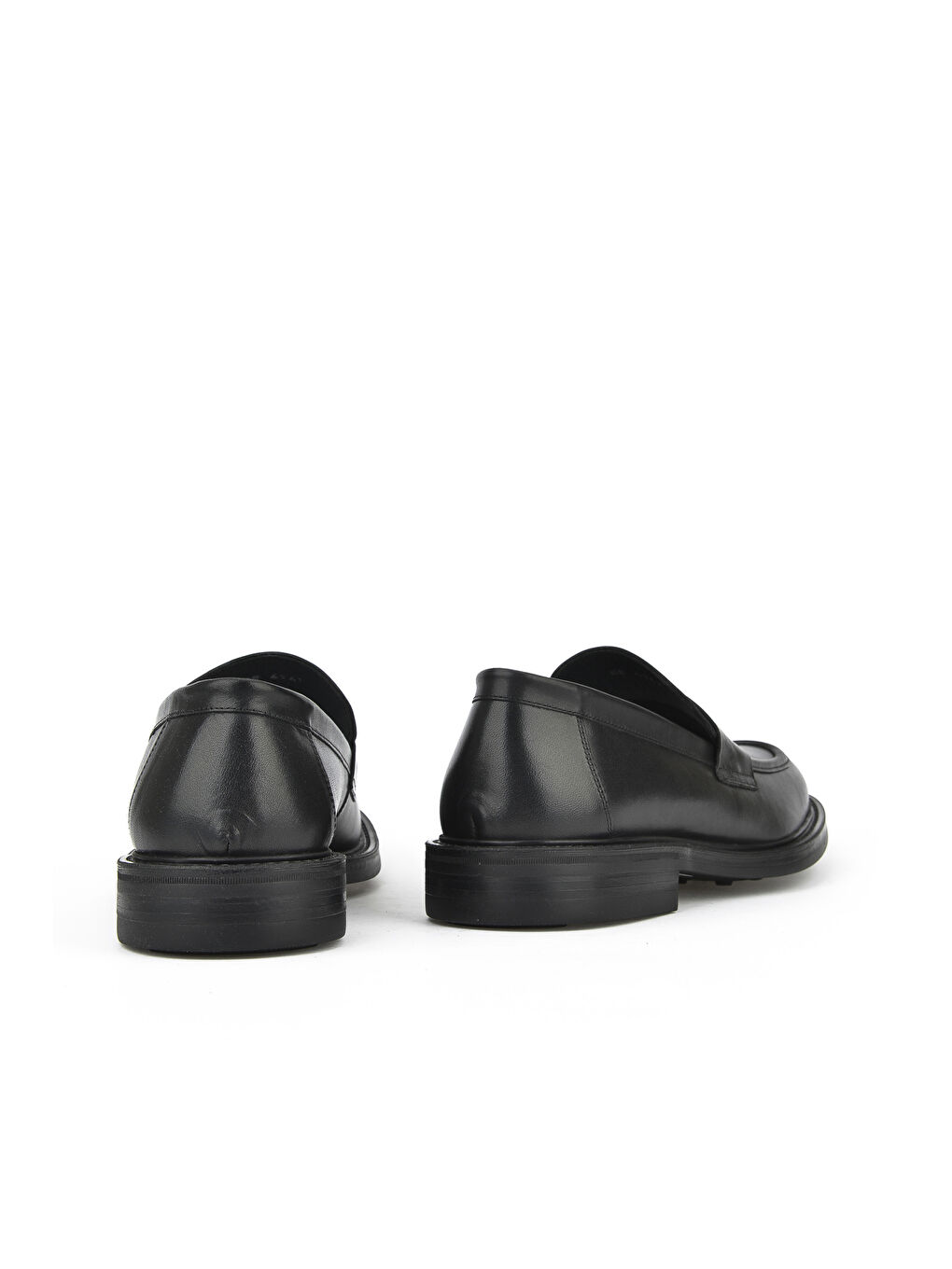 Erkek Hakiki Deri Ayakkabı 143986Z4161 Siyah-2