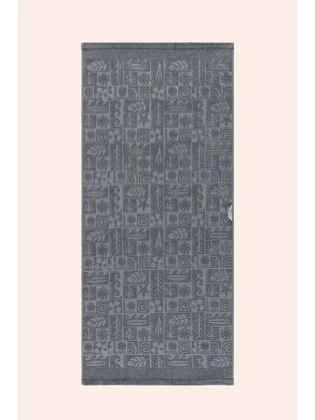 Mavi Kayora %100 Pamuk Plaj Havlusu 80x170 Cm Windy Blue-1