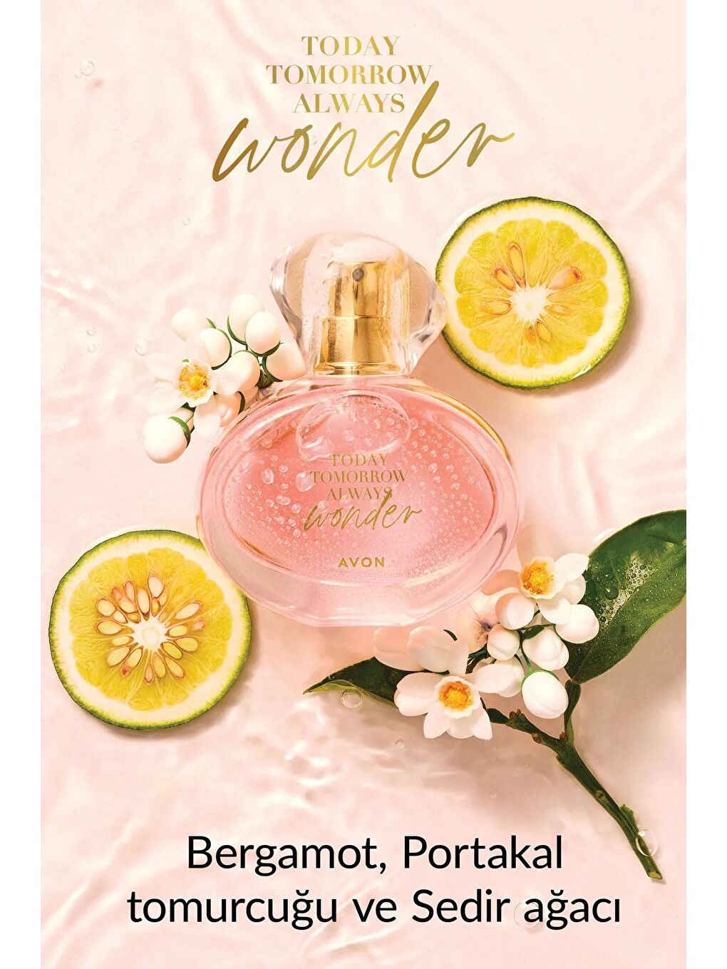 AVON Renksiz TTA Wonder Kadın Parfüm Edp 50 + 10 Ml. ve Vücut Losyonu Seti - 1