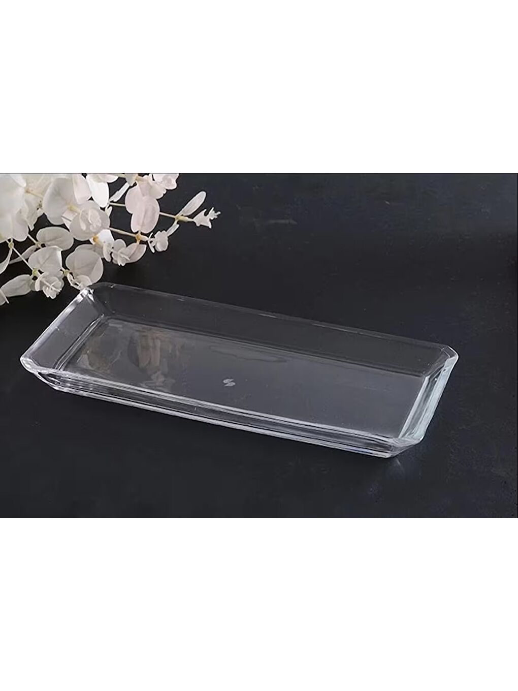 PASABAHCE Renksiz Grace Servis Tabağı 29x14cm Tekli - 68017 - 3