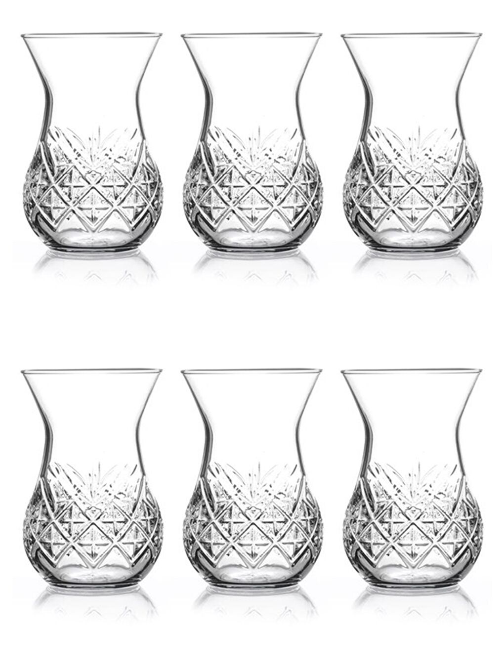 Renksiz Timeless Çay Bardağı 170cc 6 lı - 42881