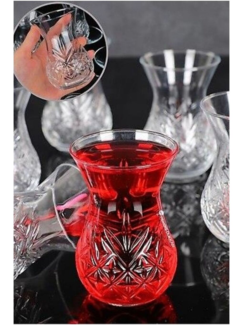 Renksiz Timeless Çay Bardağı 170cc 6 lı - 42881-7