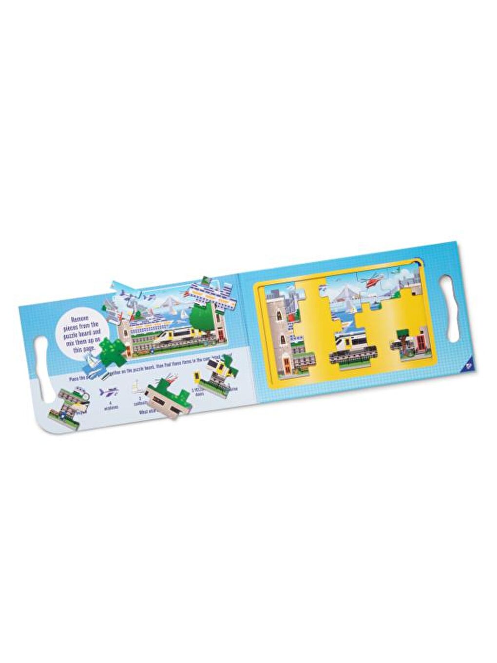 Melissa and Doug Mıknatıslı 2x15 Yapboz Seti - Araçlar - 1