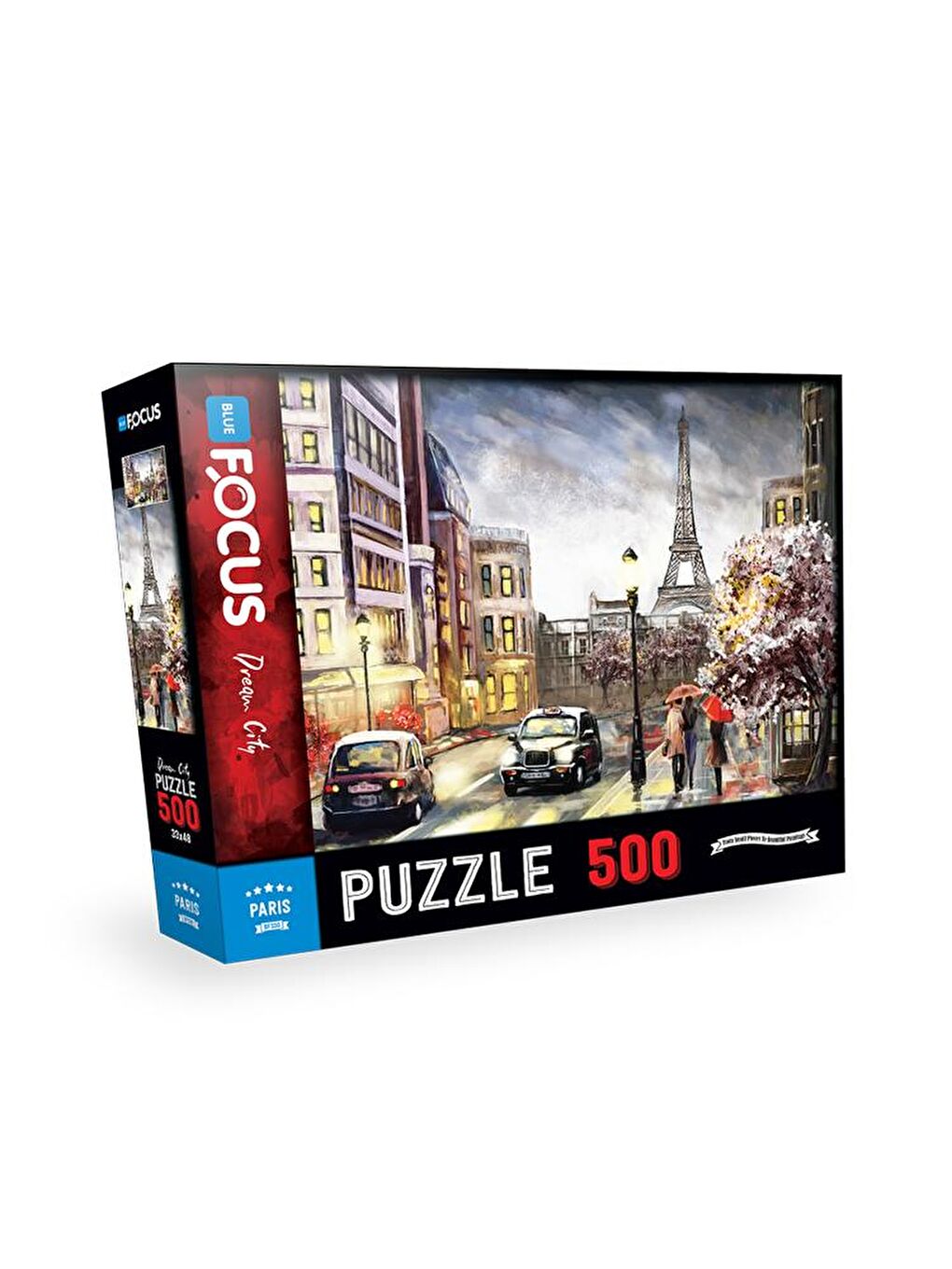 Blue Focus Karışık 500 Parça Puzzle - Paris - 1