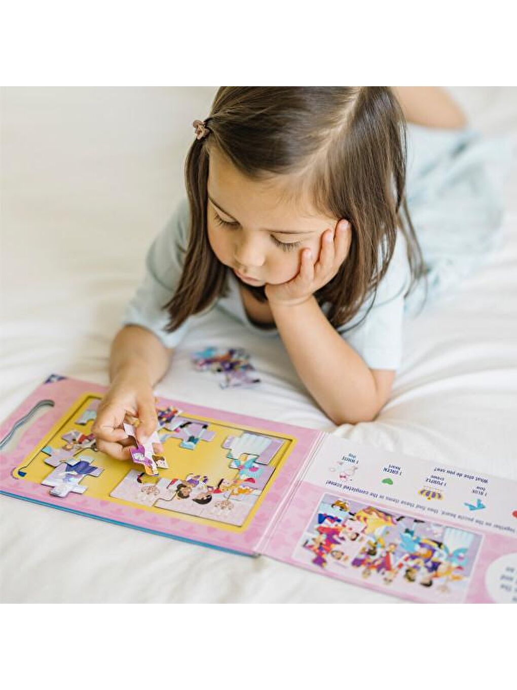 Melissa and Doug Mıknatıslı 2x15 Yapboz Seti - Prenses - 4