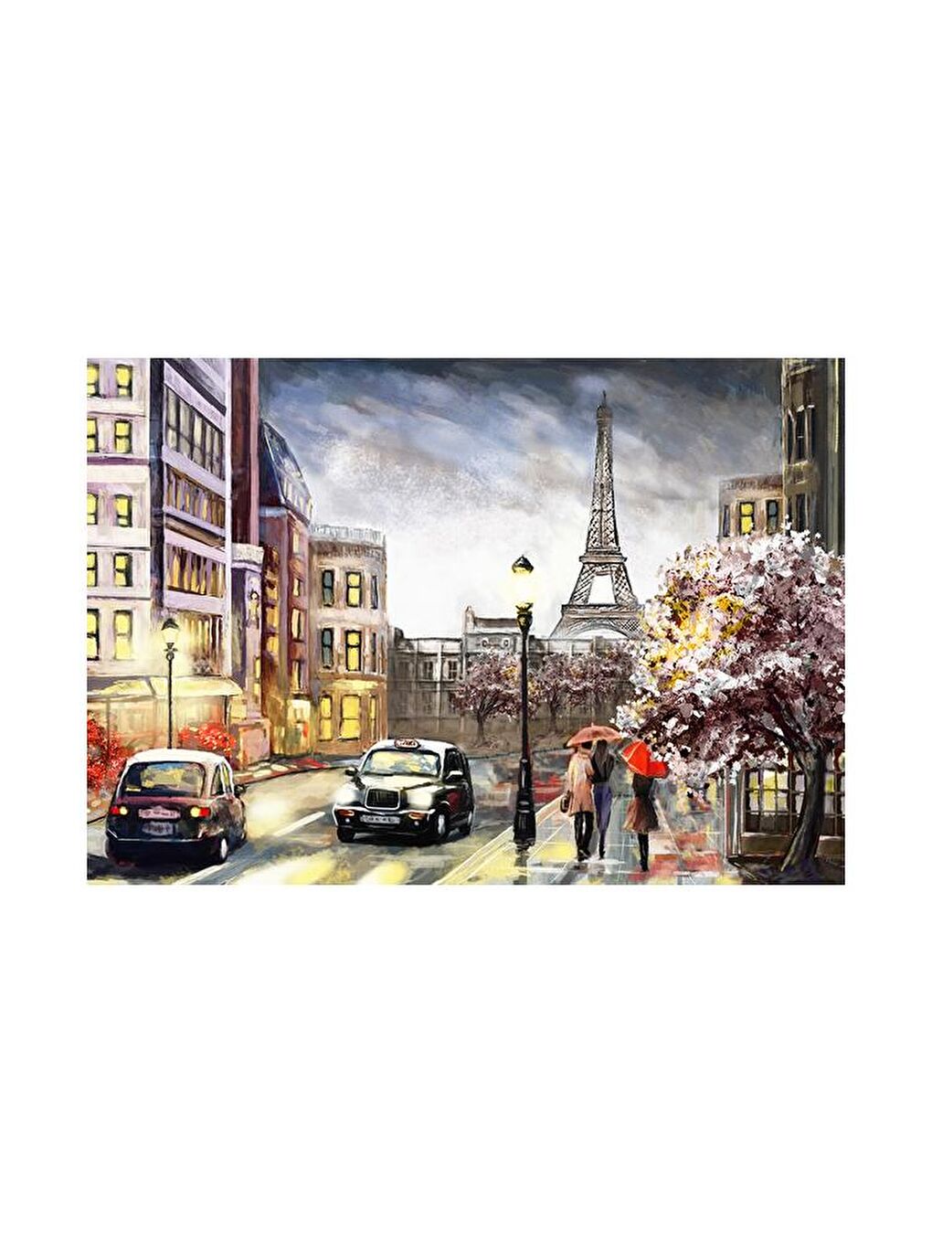 Blue Focus Karışık 500 Parça Puzzle - Paris - 2