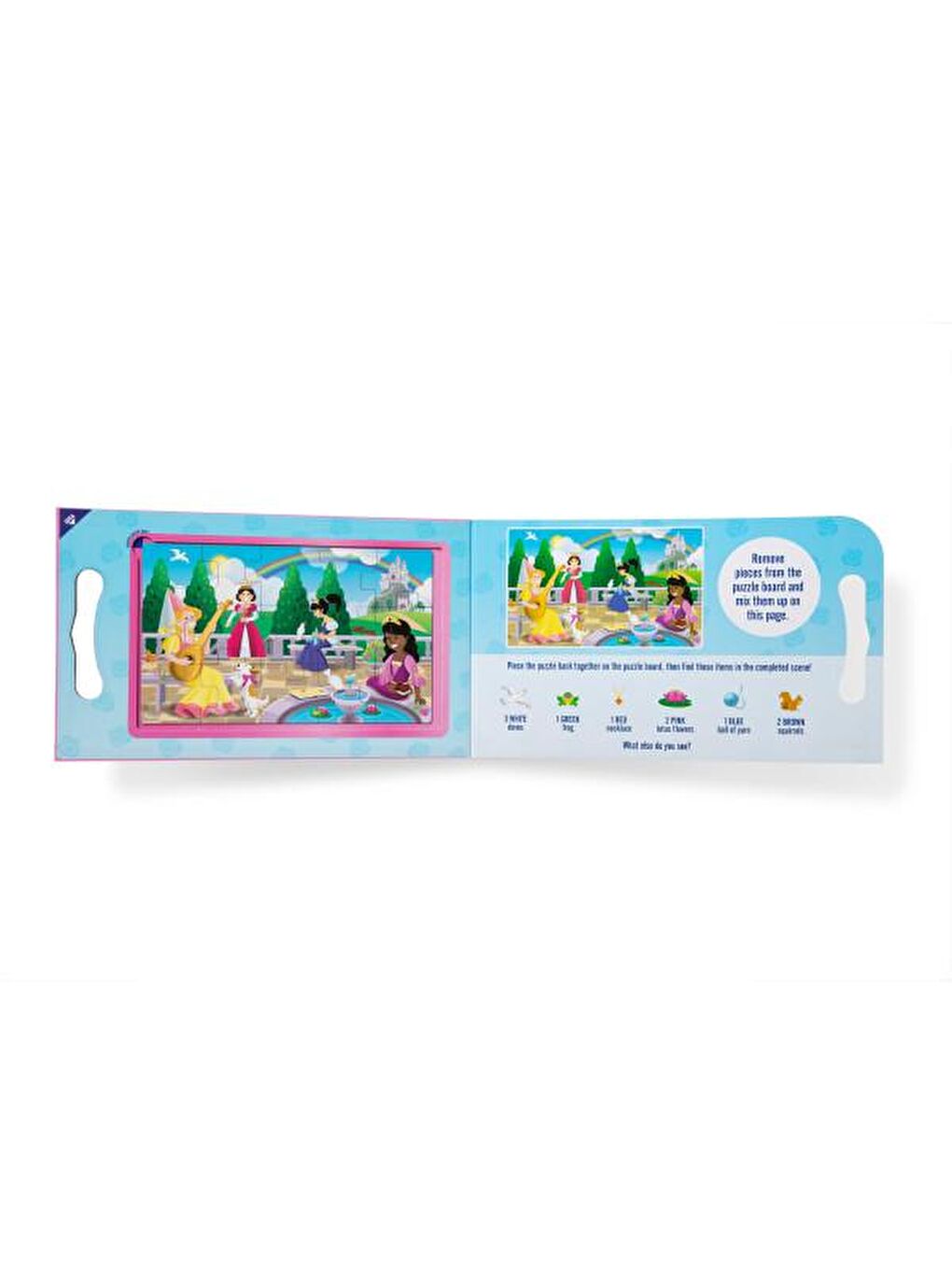 Melissa and Doug Mıknatıslı 2x15 Yapboz Seti - Prenses - 3