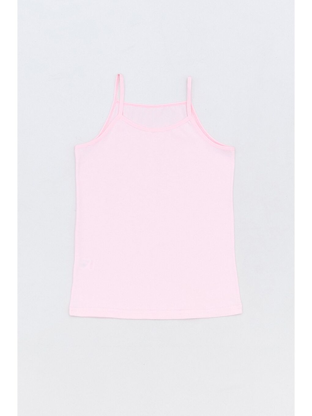 Ekru Balerin Baskılı 3 Lü Kız Çocuk Atlet-1