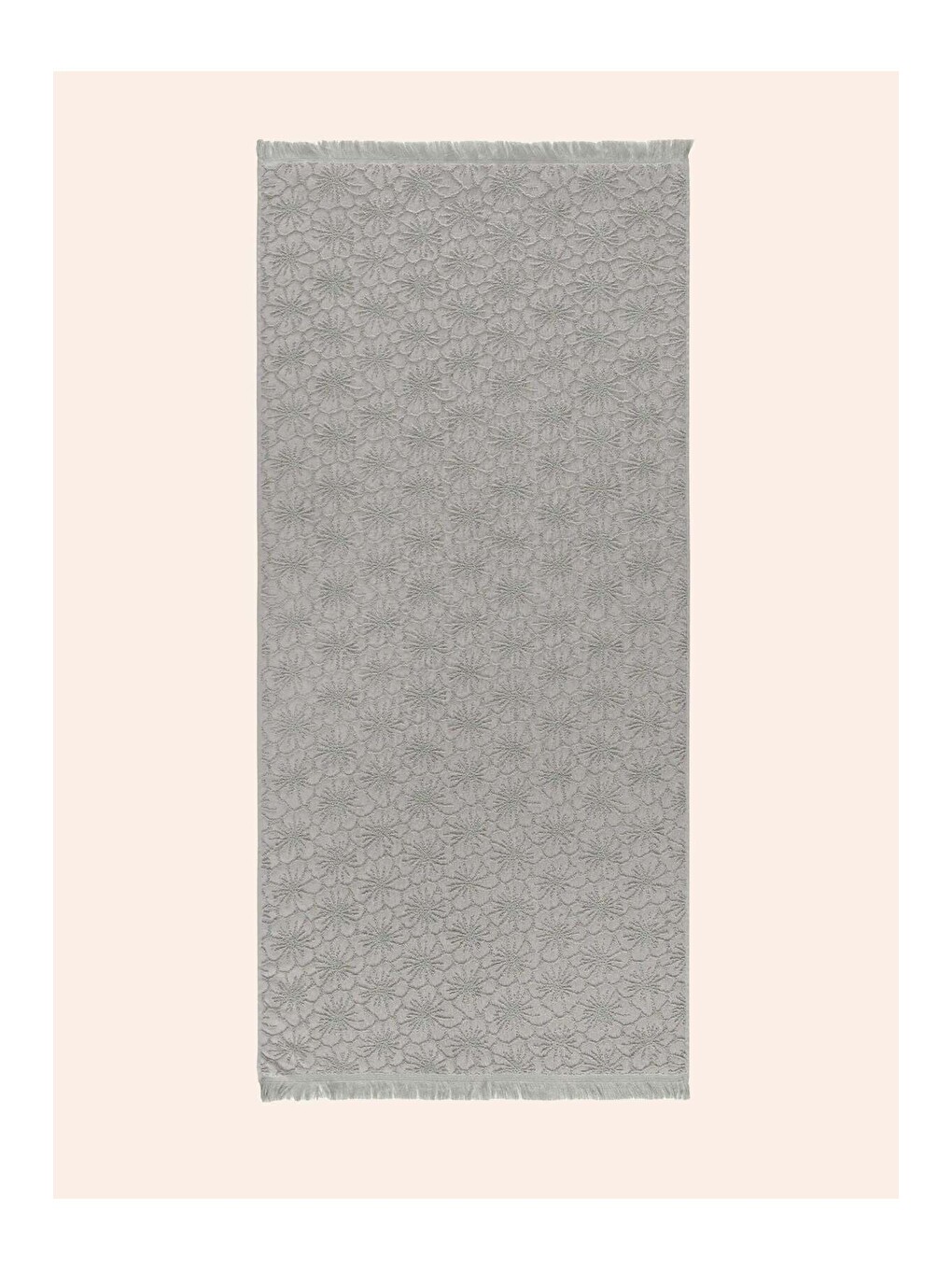 Lila Hibisca %100 Pamuk Plaj Havlu 80x170 Cm Fresh Mint