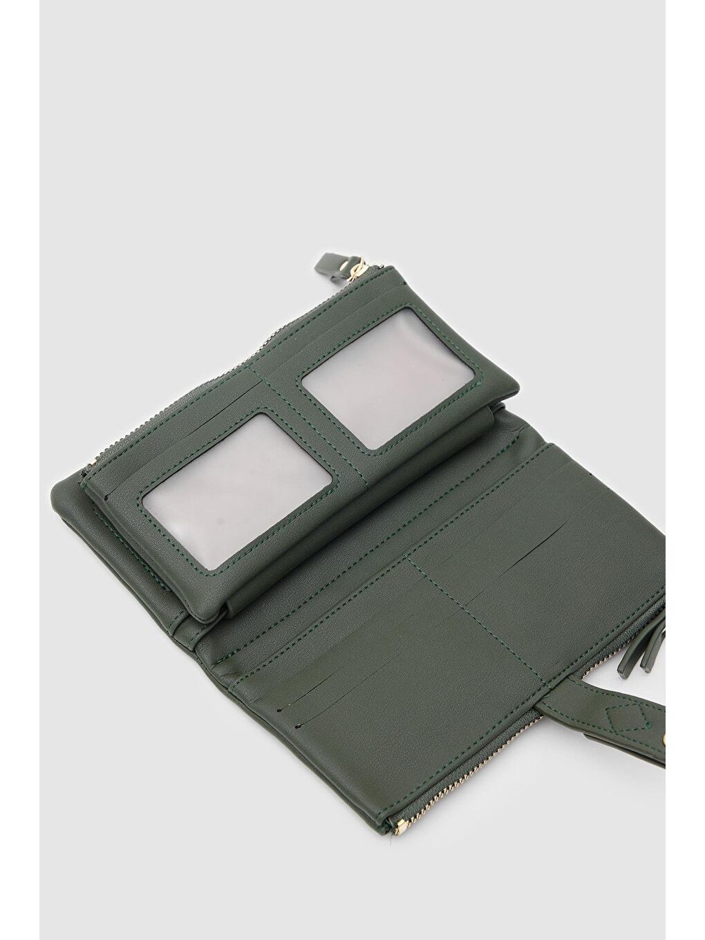Mary Portföy Cüzdan Haki Yeşili-3