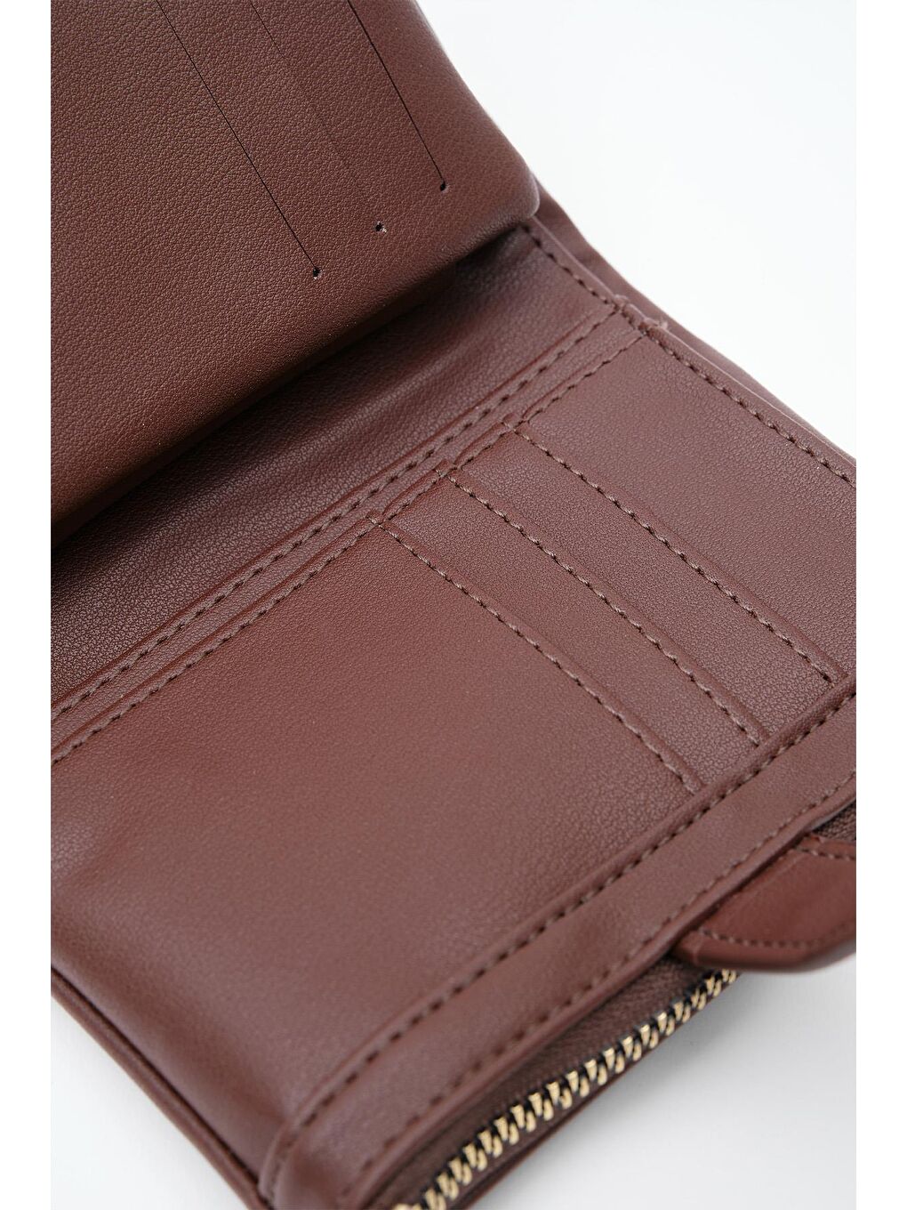 Kahverengi Kei Cüzdan Fındık Kabuğu-2