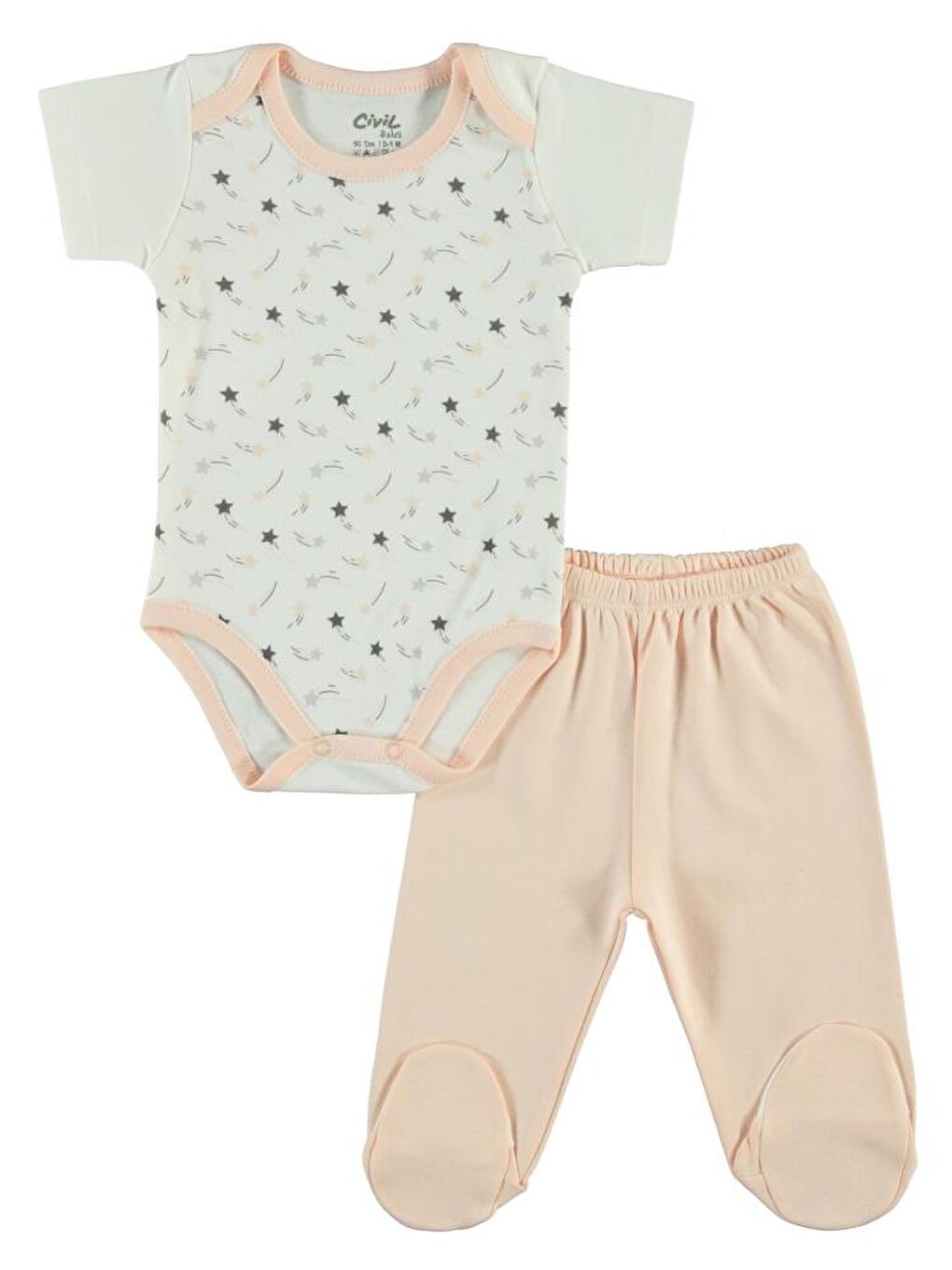 Pembe Baby Kız Bebek 6'lı Zıbın Takımları