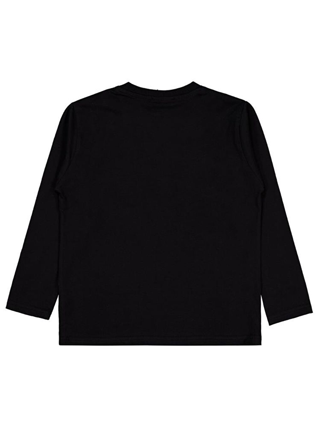 Siyah Boys Original Baskılı 6-9 Yaş Sweatshirt