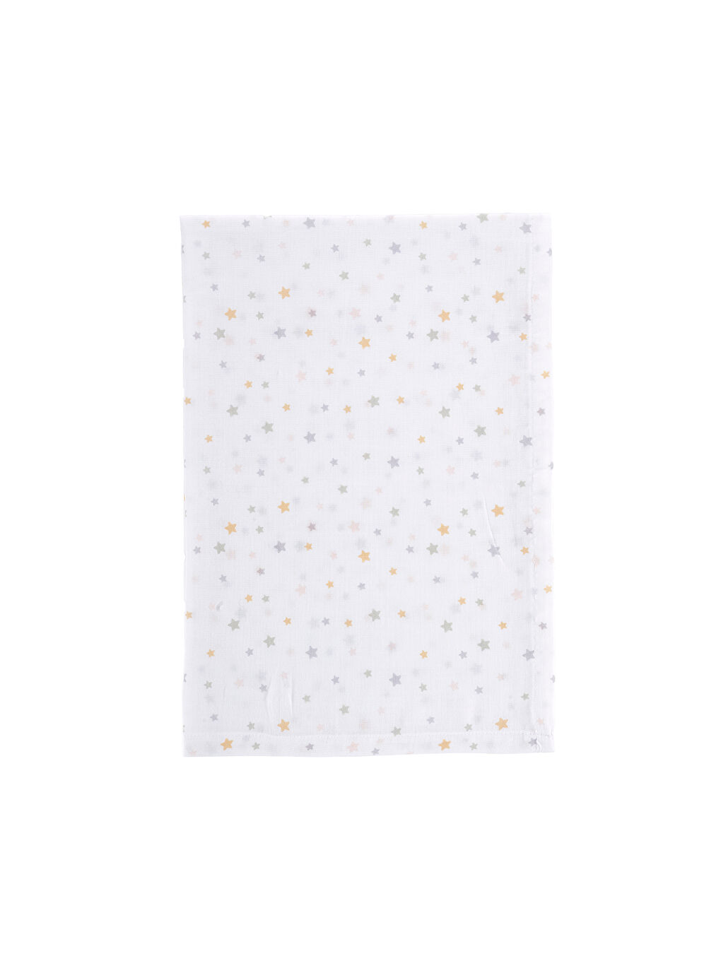 Dreamer Organik Pamuk 2 Katlı Müslin Örtü Beyaz 100x100