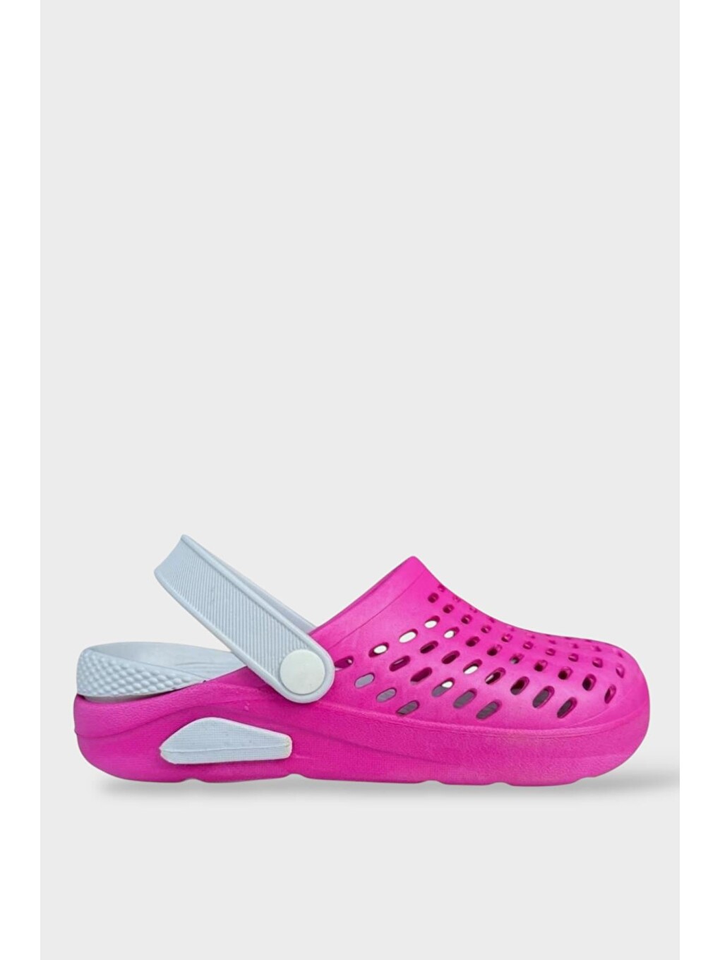 Unisex Comfort Eva Taban Terlik Pembe - Beyaz-1