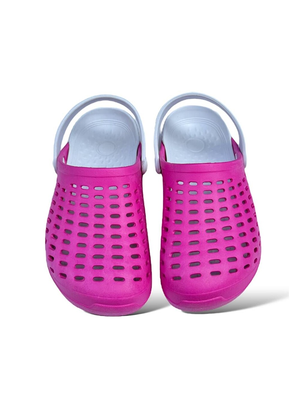 Unisex Comfort Eva Taban Terlik Pembe - Beyaz-7