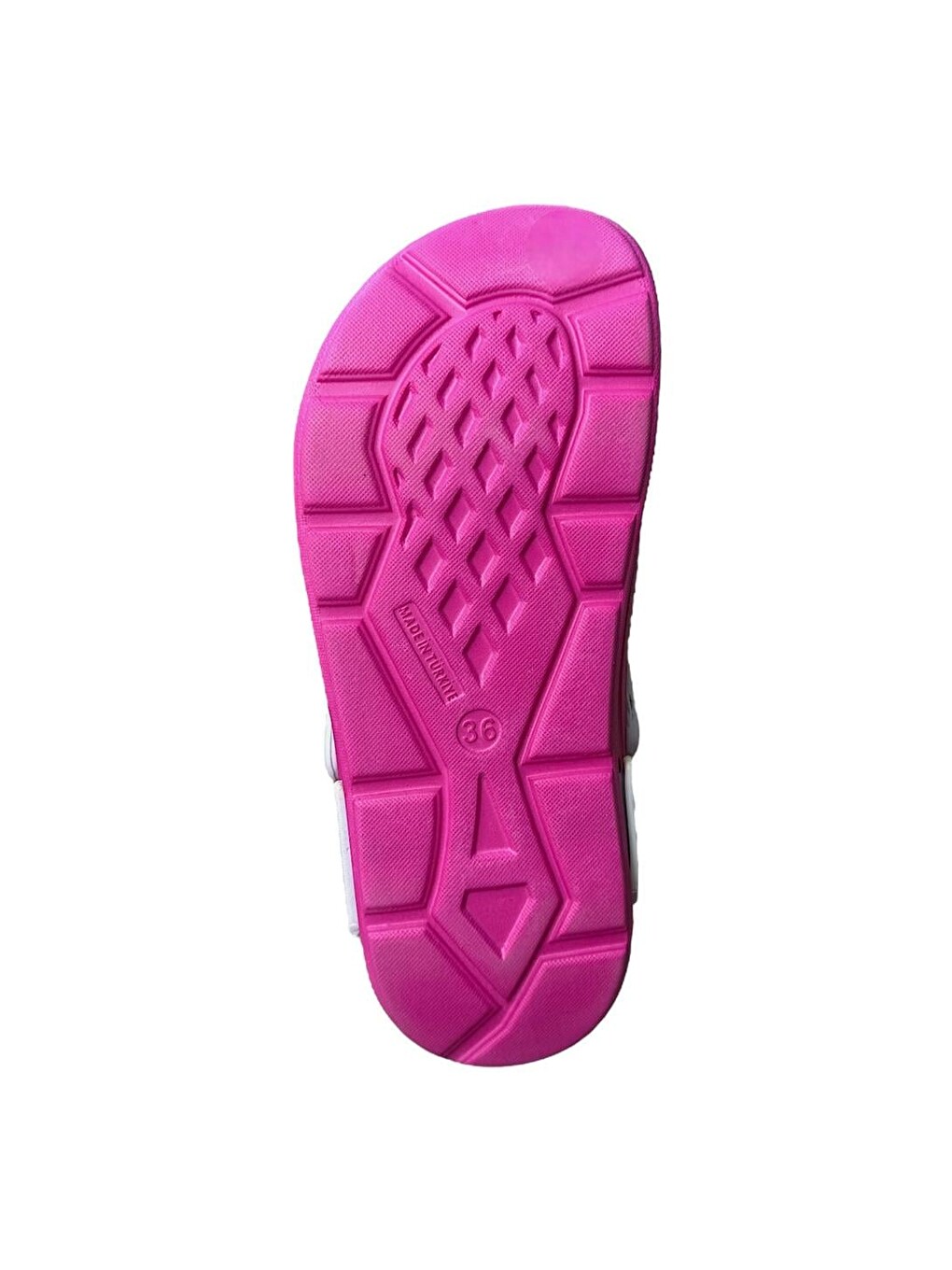 Unisex Comfort Eva Taban Terlik Pembe - Beyaz-8