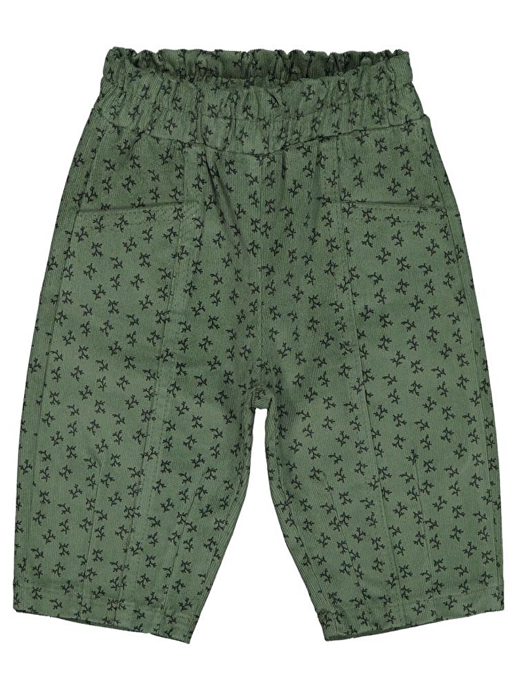 Haki Baby Dal Baskılı 6-18 Ay Pantolon-1