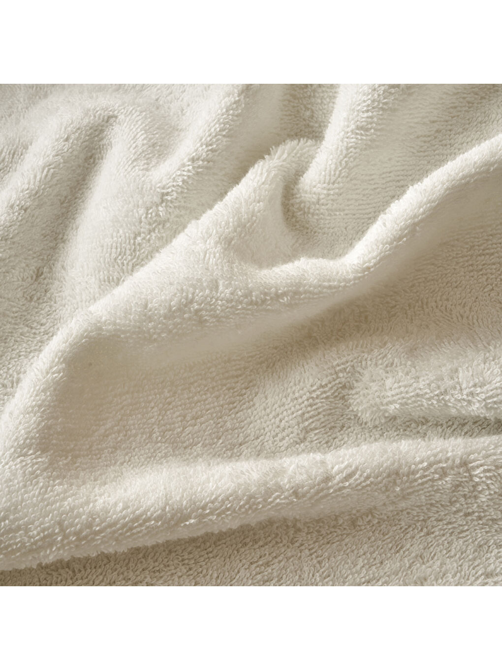 %100 Pamuk Premium Dorita Kadın Bornoz Beyaz (L/XL)-1