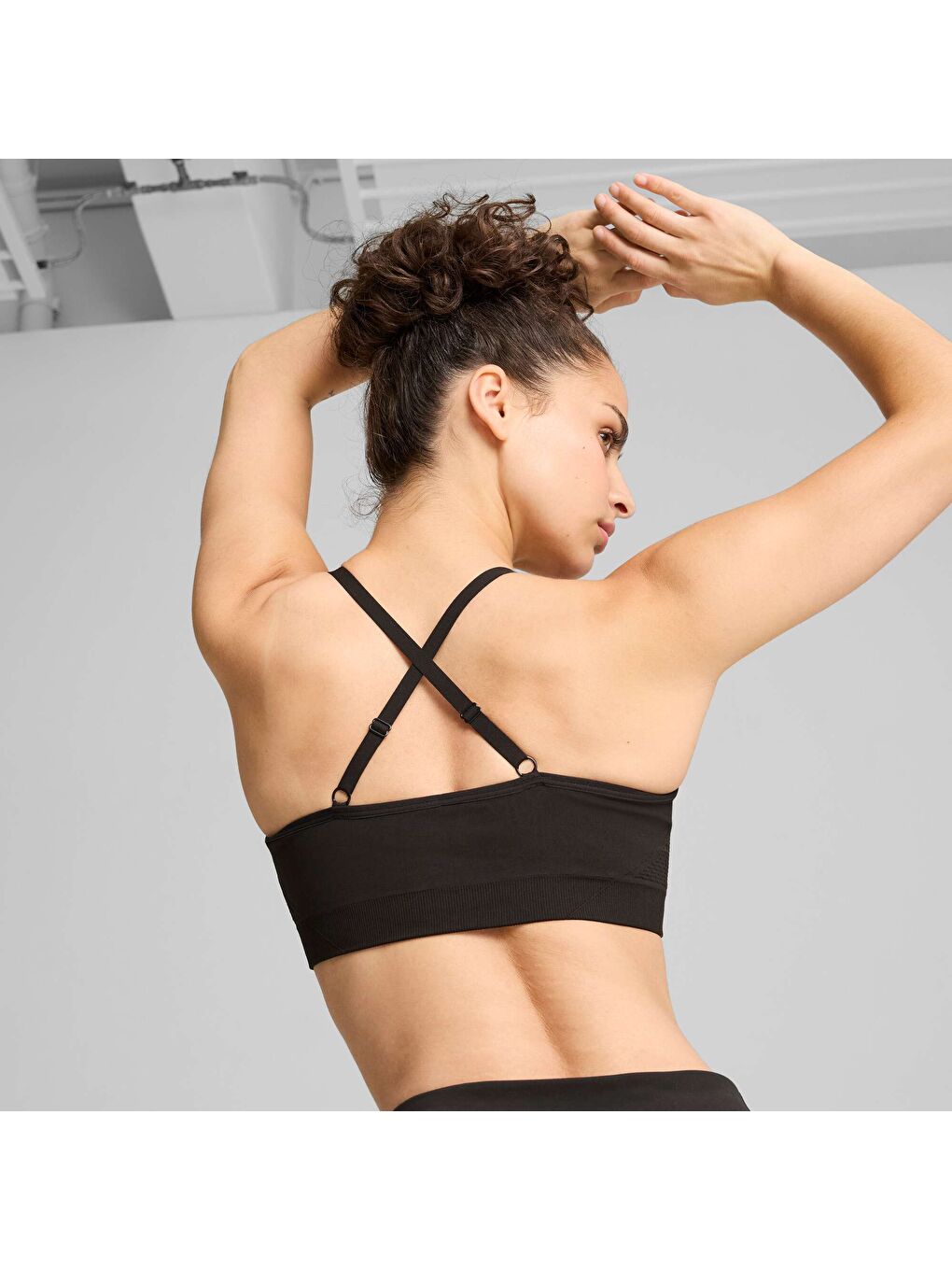 Siyah Move SHAPELUXE Spor Sütyeni-1