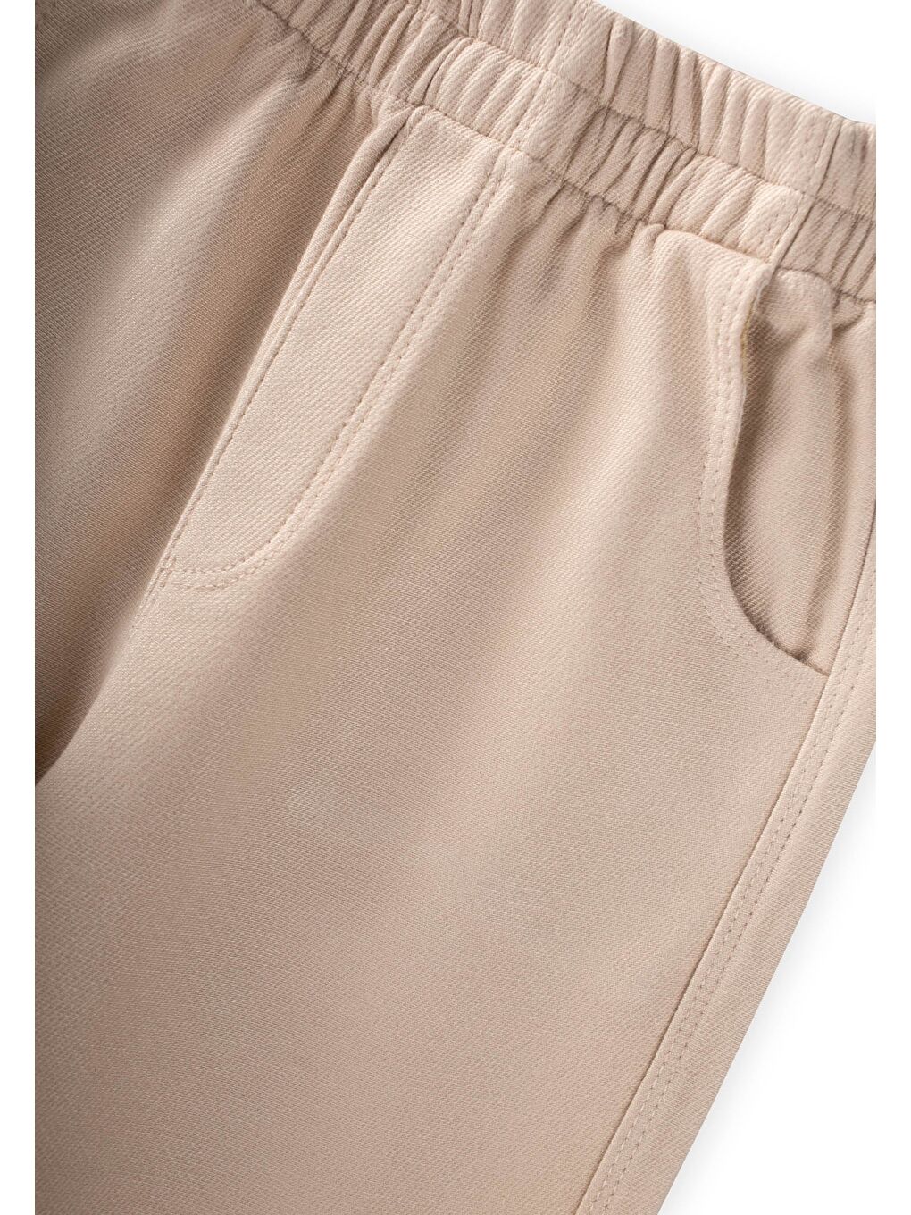 Baggy Pantolon 2-10 Yaş Bej-2