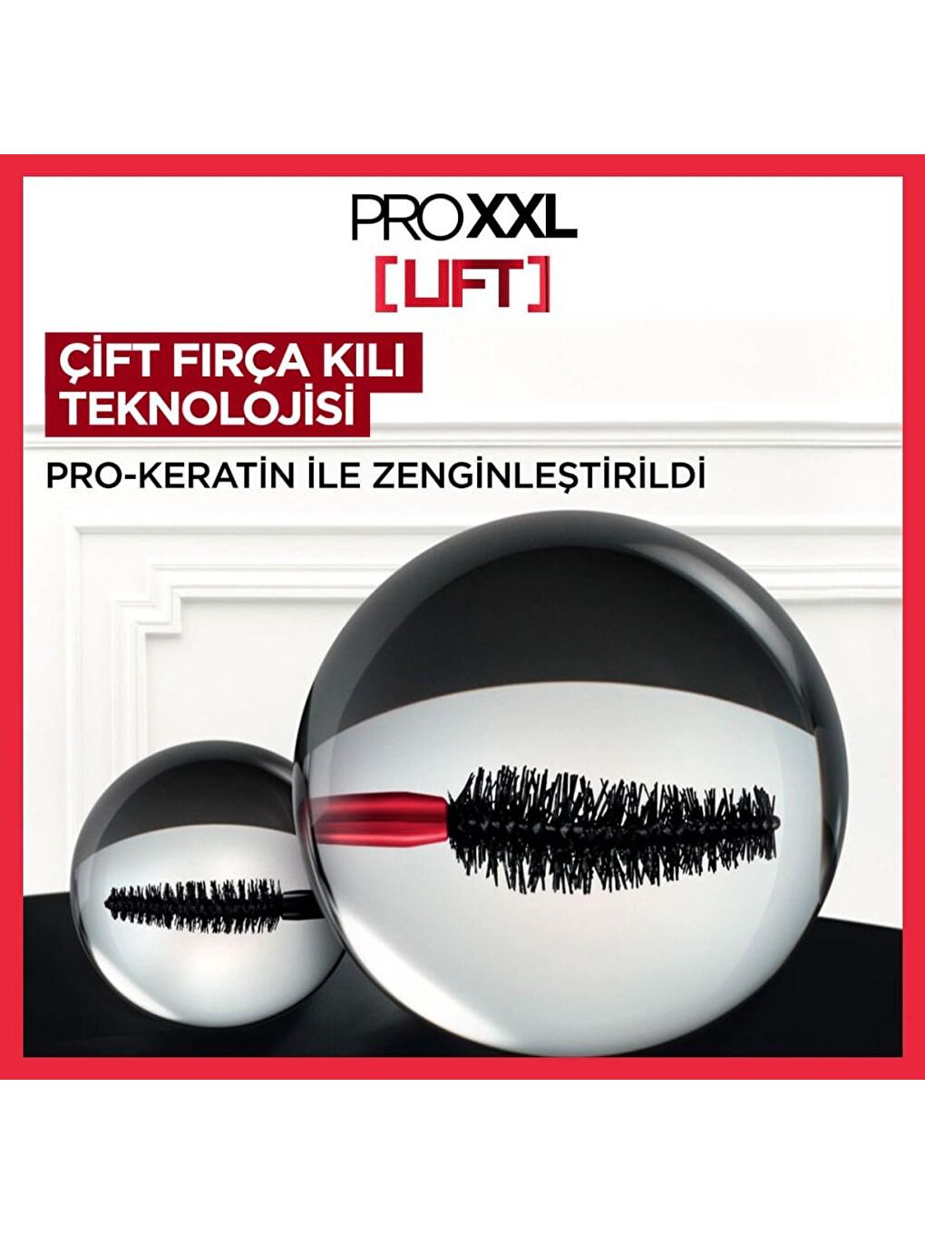 L'Oreal Paris Siyah Pro XXL Lift Çift Taraflı Maskara - Kirpik Lifting Etkisi - 3