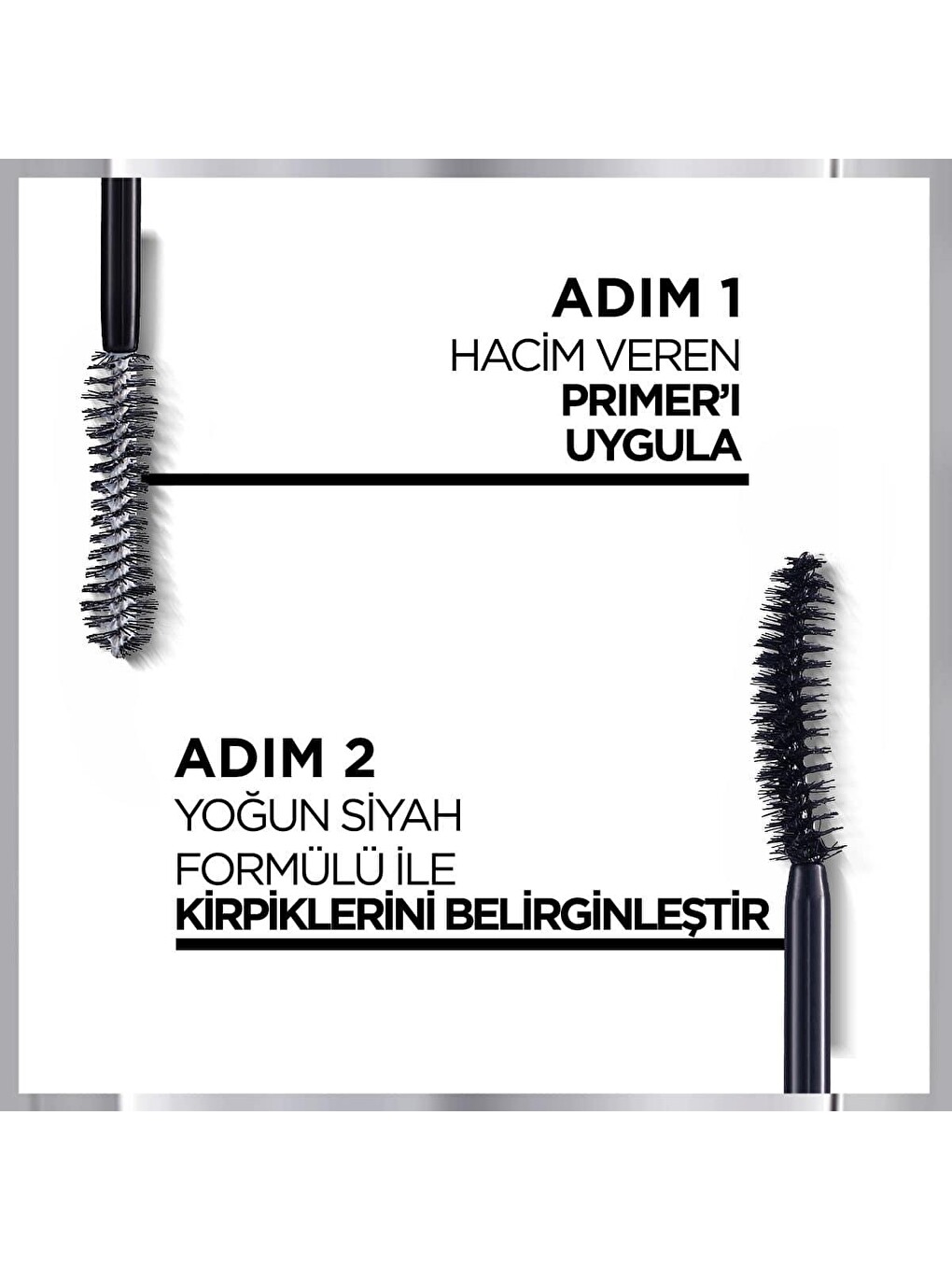 Pro XXL Volume Çift Taraflı Maskara - Hacim Etkisi-3