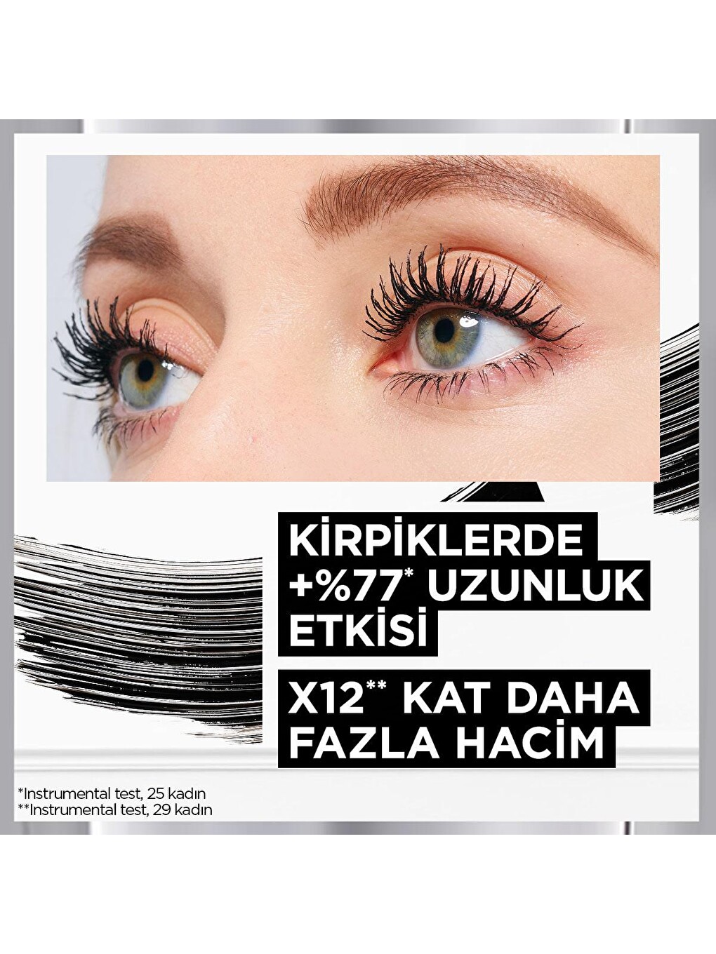 Pro XXL Volume Çift Taraflı Maskara - Hacim Etkisi-4