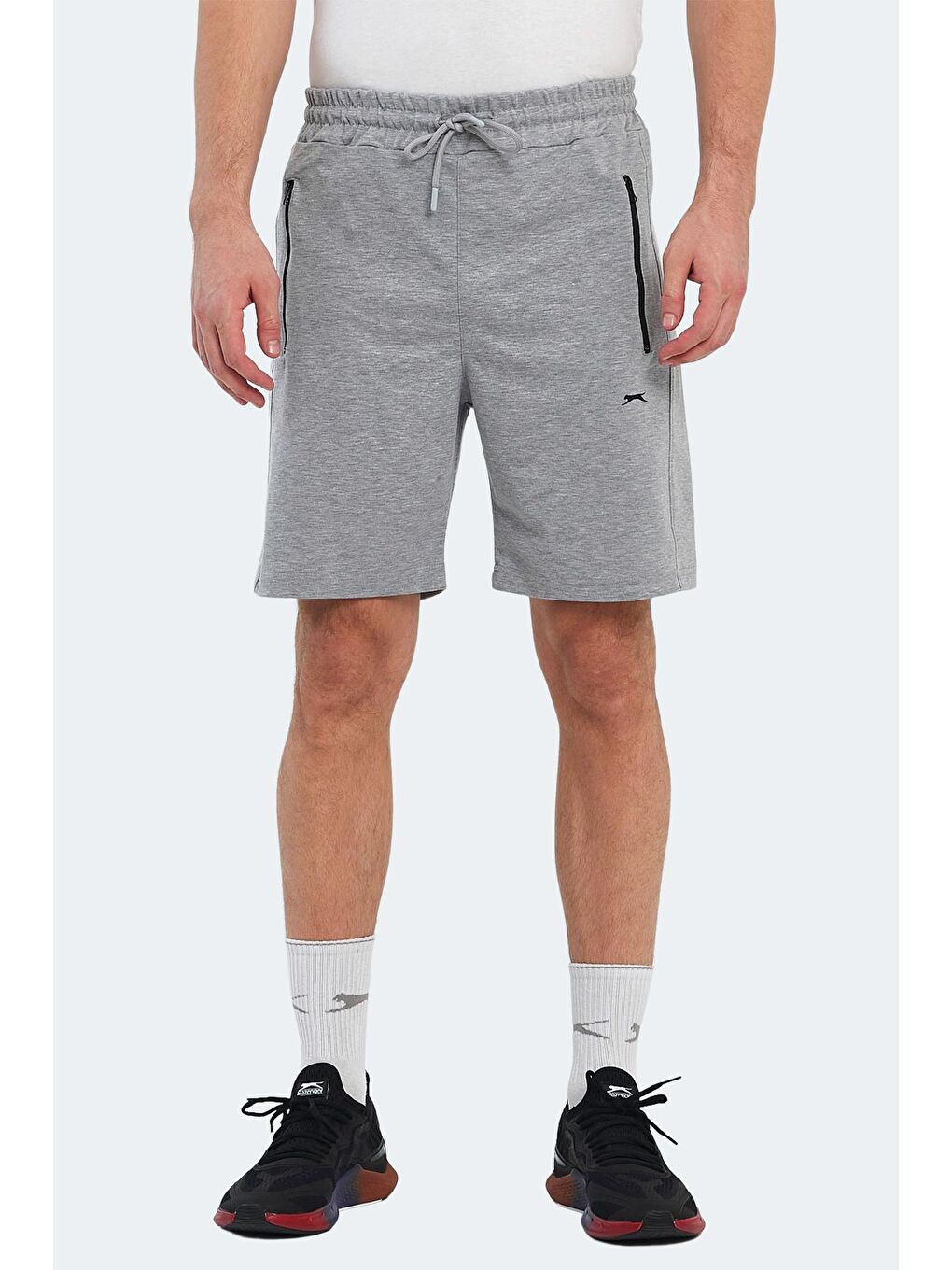 Erkek Şort Gri-1