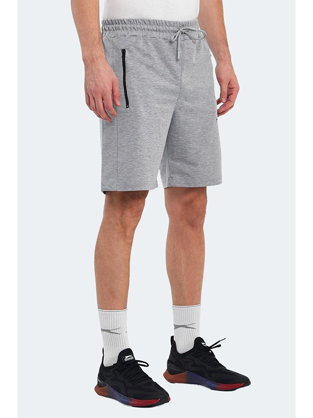 Erkek Şort Gri-2