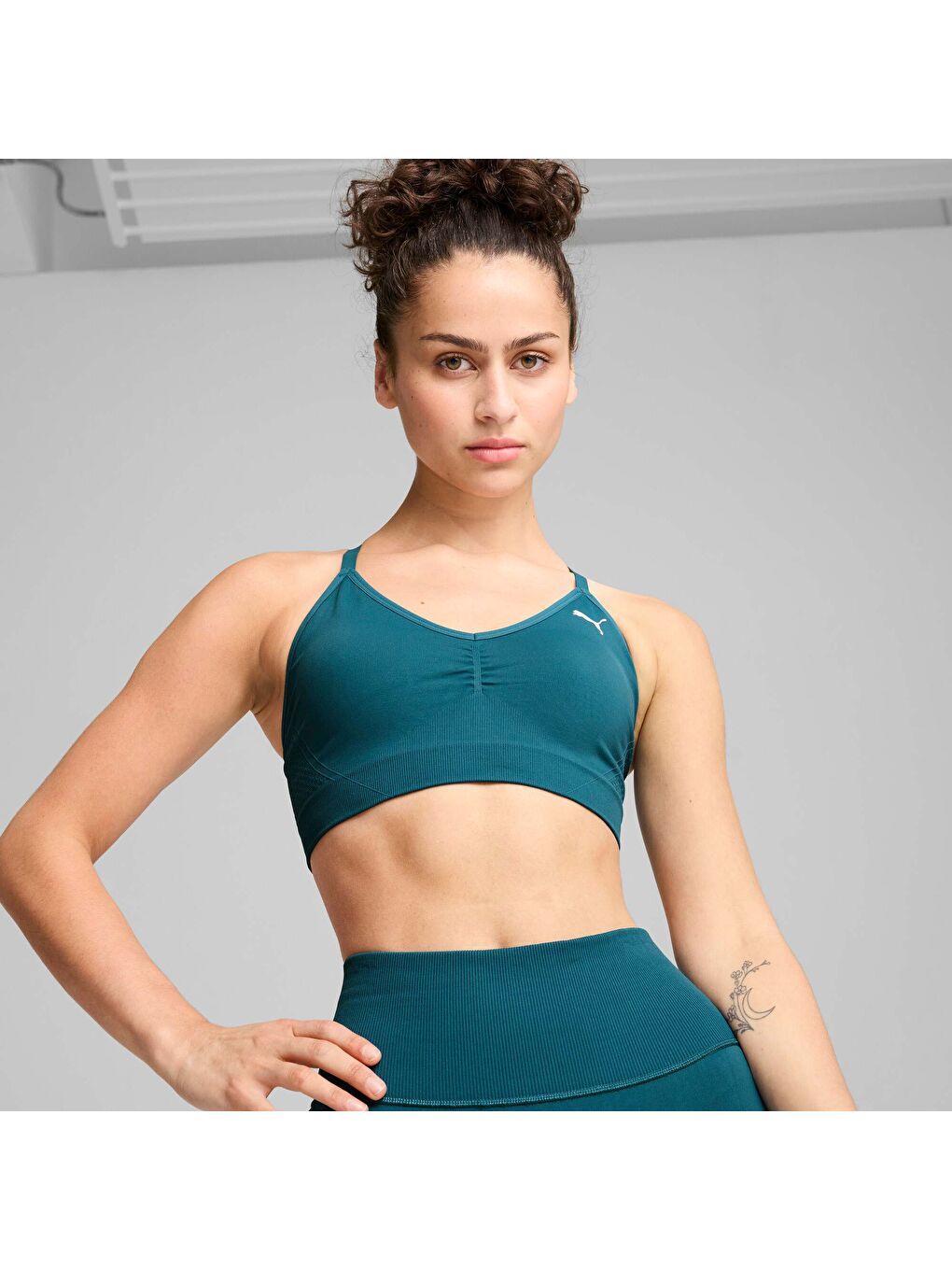 Yeşil Move SHAPELUXE Spor Sütyeni-6