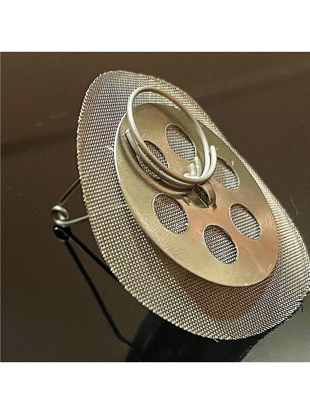 Gri Demlikiçi Çelik Çay Süzgeçi (G-139) 1 Adet