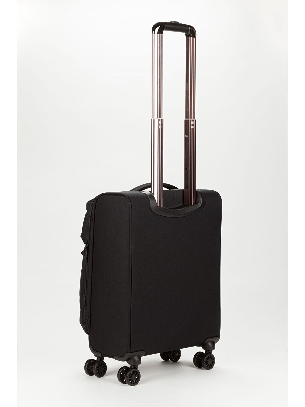 Siyah Unisex Antrasit Hafif Ultra Light Lüx Kumaş Kabin Boy Valiz-3