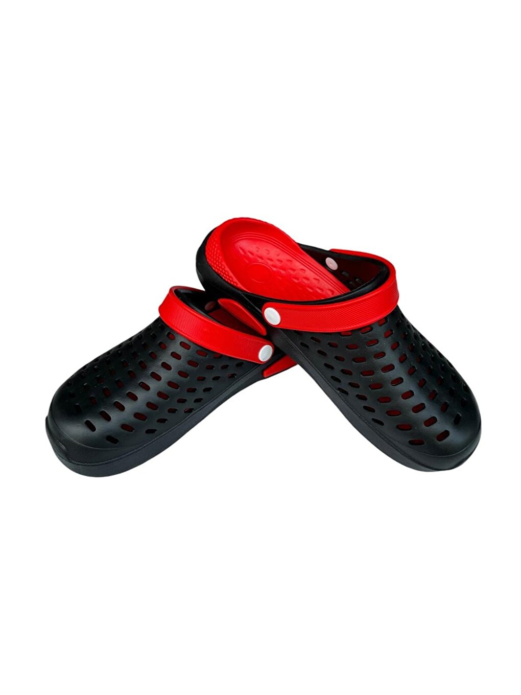 Siyah Unisex Comfort Eva Taban Terlik Sİyah - Kirmizi-2