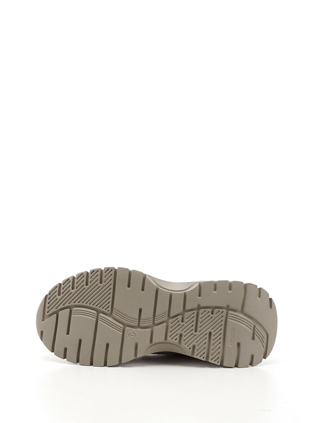 Bej Kadın BEJ-CAMEL Lastik Bağcıklı Hakiki Deri Sneaker-3