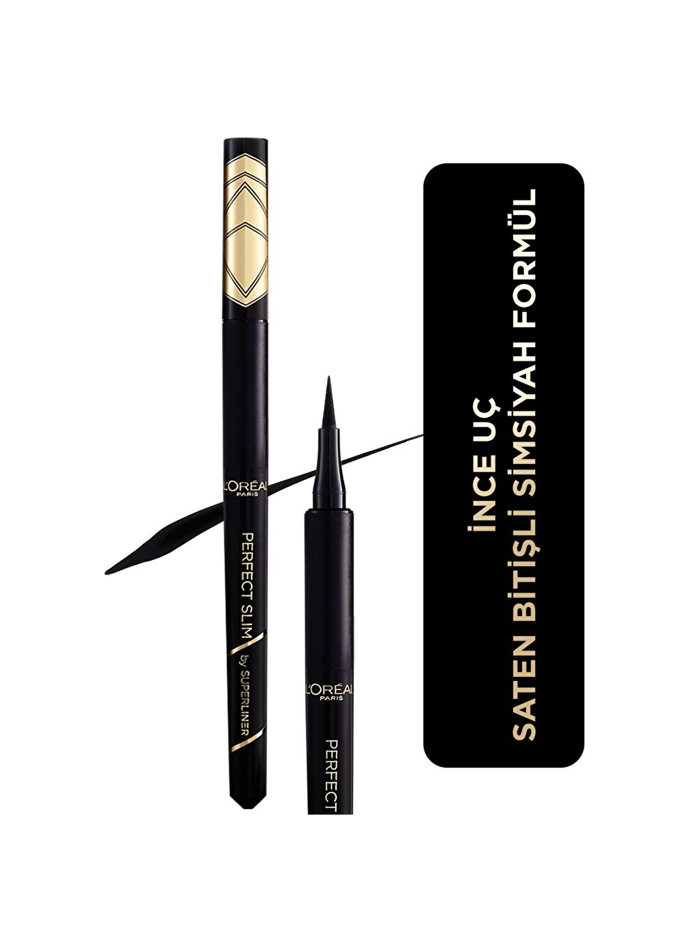 L'Oreal Paris Siyah Perfect Slim by Superliner Siyah Eyeliner