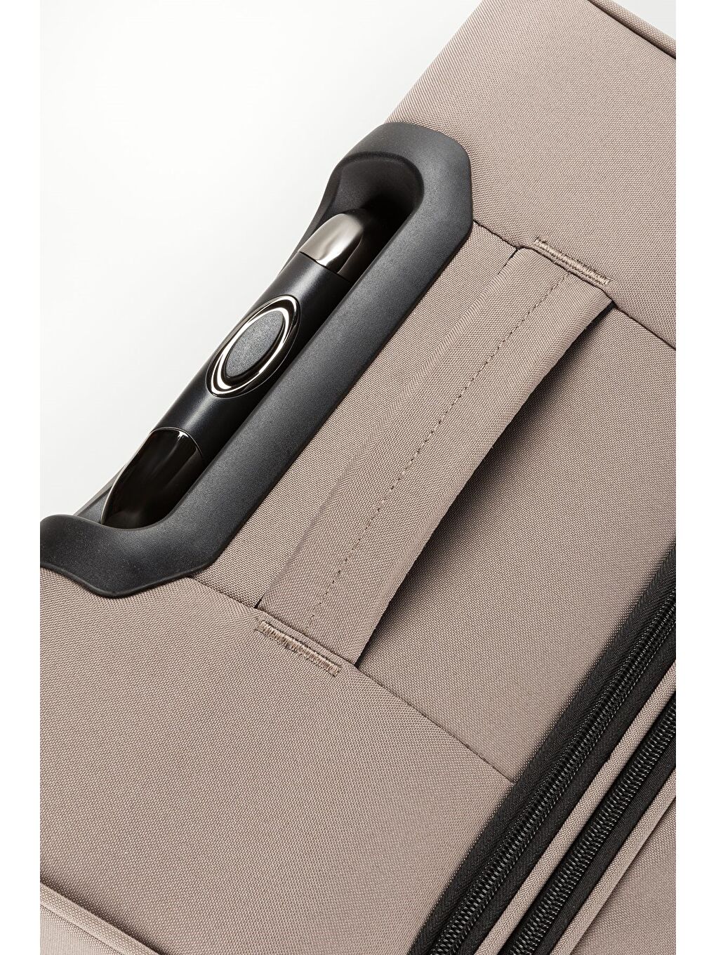 Bej Unisex Mavi Hafif Ultra Light Lüx Kumaş Orta Boy Valiz-4